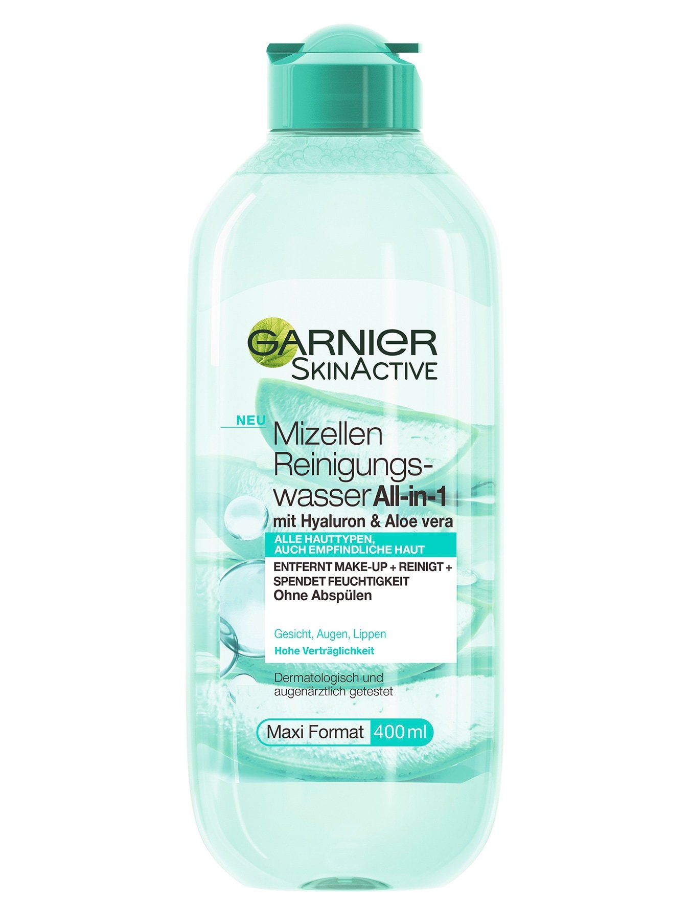 Mizellen Reinigungswasser All-in-1 mit Hyaluron & Aloe Vera Produktbild